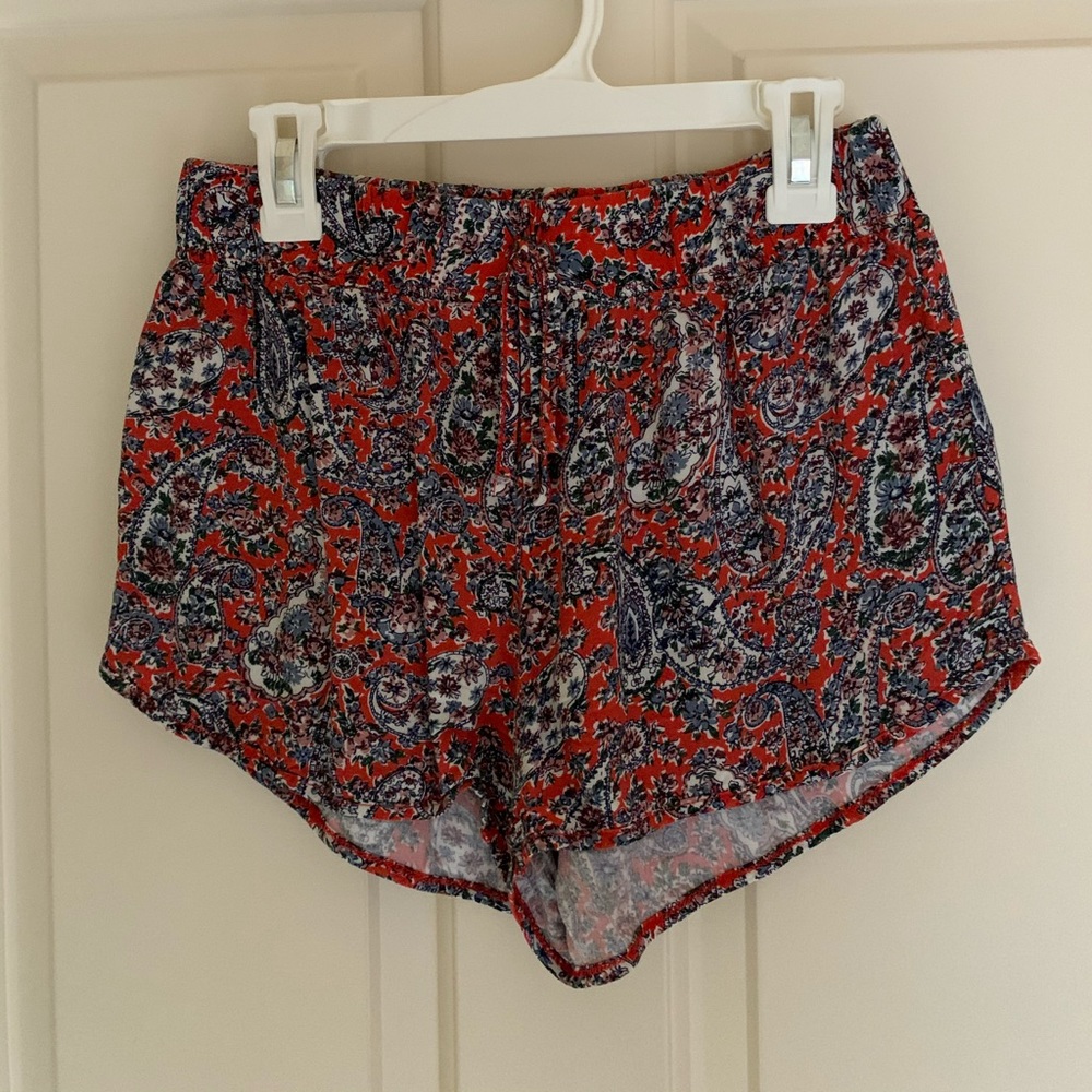 Floral print shorts